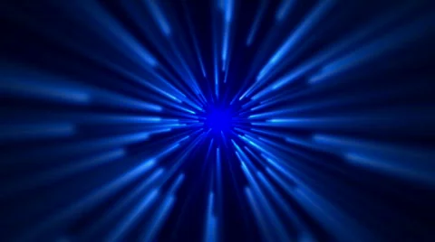 Star field,blue ray light in space. Stock Footage 798210