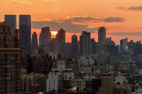 Star Filter Sunset (1 of 3) Video stock 145957200