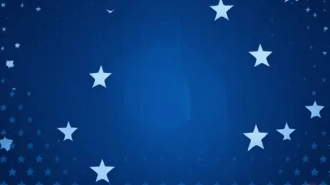 Star flag wave effect Stock Footage 266224923