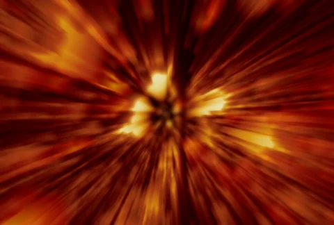 Star Flight Fire Stock Footage 830195