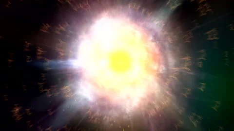Star formation. Evolution of stars Stock Footage 136338889
