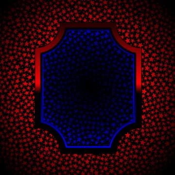 Star frames Stock Illustration