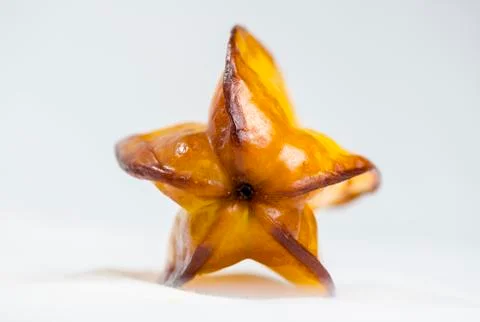 Star Fruit Front View Close Up Stock Photos