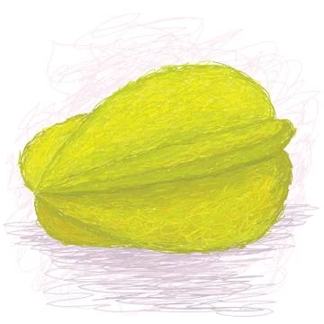 Star fruit Stock Illustration