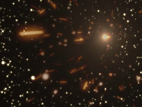 Star in the galaxy Stock Footage 241314123