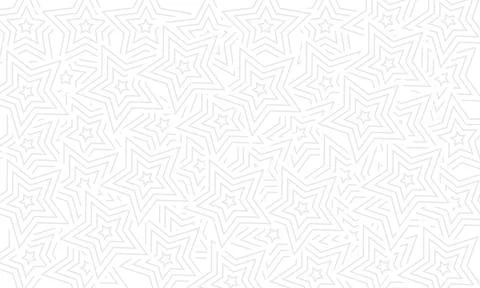 Star geometric abstract seamless pattern for background design. Stock Illustration