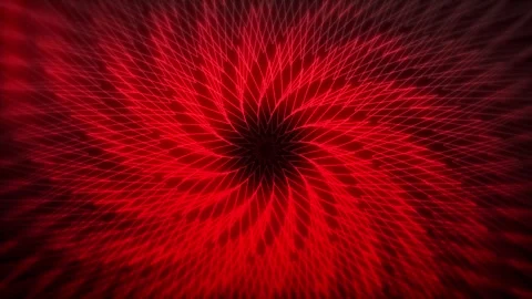 Star geometric pattern neon shapes waves 3D animation motion graphics on dark Stock Footage 301165519