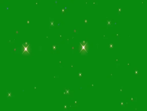 Star Glitter Rain 4K Smooth Motion Graphics Stock Footage 304882094
