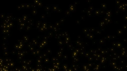 Star gold light shine particles. Stock Footage 89027677