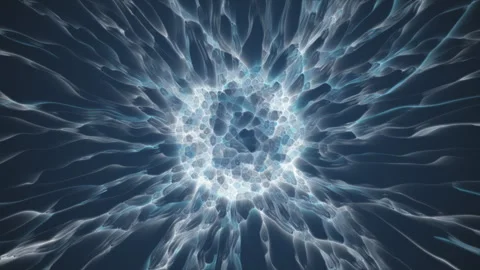 A star with a granular liquid surface Video stock 249462524