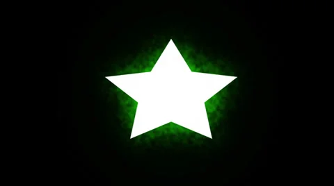 Star green 스톡 동영상 25164794