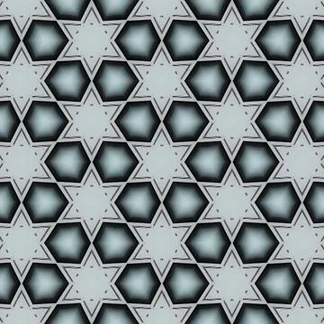 Star-Hexagon Modern Geometric Pattern | Vector2025-042dvm Stock Illustration