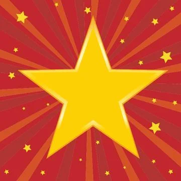 Star holiday background Stock Illustration