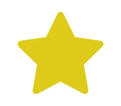 Star icon illustrated in vector on white background Stock Illustration