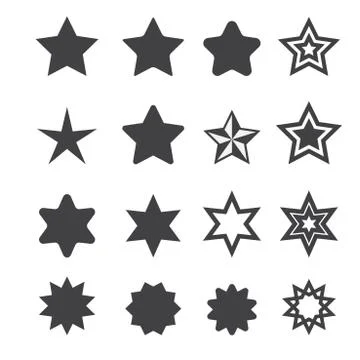 Star icon Stock Illustration