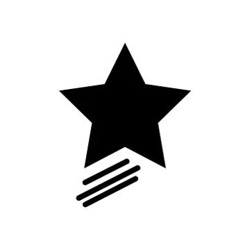 Star icon. simple design editable. design vector illustration Ilustração Stock