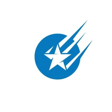 Star icon Template Stock Illustration