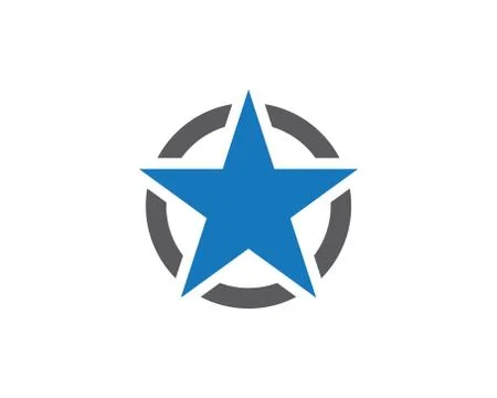 Star icon Template Stock Illustration