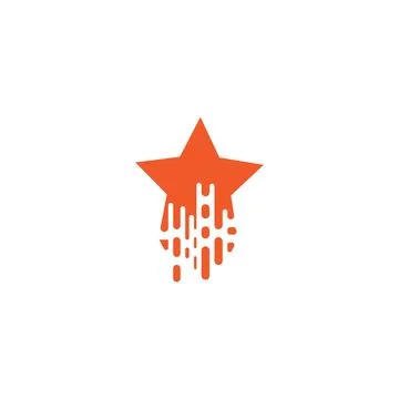 Star icon Template Stock Illustration