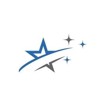 Star icon Template Stock Illustration