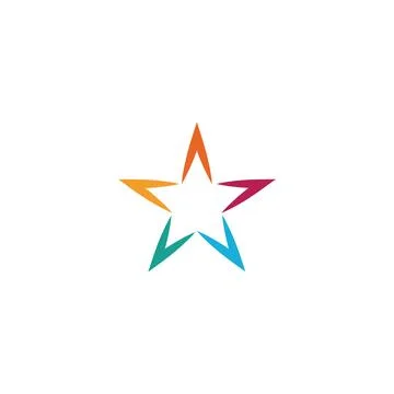 Star icon Template Иллюстрация
