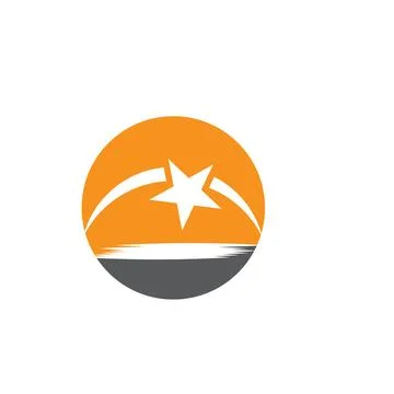 Star icon Template Illustration