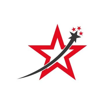 Star icon Template Pro Vector Abstract star logo icon design template elements Illustrazione stock