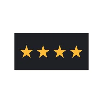 Star icon vector. Classic rank isolated. Trendy flat favorite design. Star we Stock Illustration