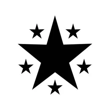 Star icon vector. Classic rank isolated. Trendy flat favorite design. Star we Stock Illustration