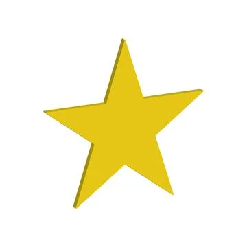 Star icon vector Stock Illustration