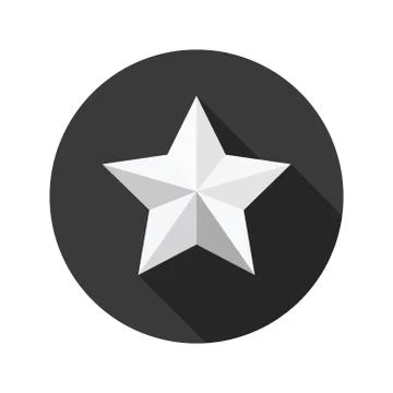 Star icon. Vector illustration. Stock Illustration