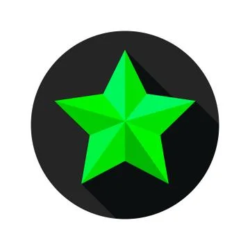 Star icon. Vector illustration. Illustrazione stock