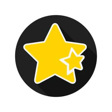 Star icon. Vector illustration. Stock Illustration