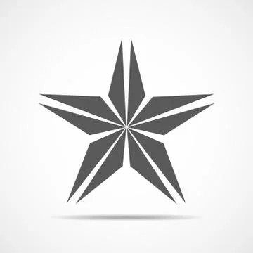 Star icon. Vector illustration. Stock Illustration