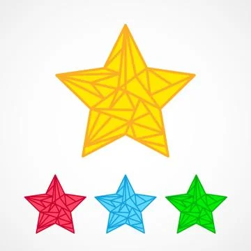Star icon. Vector illustration. Stock Illustration