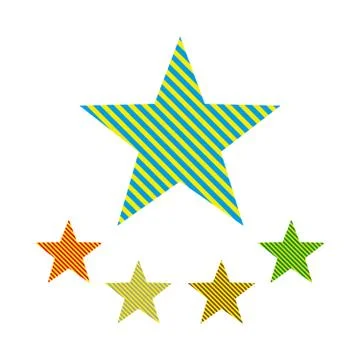 Star icon. Vector illustration. Stock Illustration