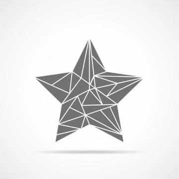 Star icon. Vector illustration. Stock Illustration