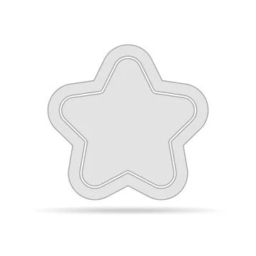 Star icon. Vector illustration. Stock Illustration