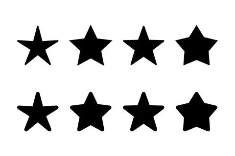Star Icon vector illustration. rating sign and symbol. favourite star icon Stock Illustration