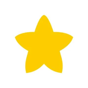 Star icon vector isolated on white background for your web and mobile app Stock Illustration
