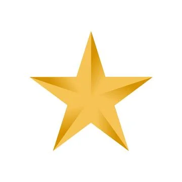 Star icon vector isolated on white background for your web and mobile Stock Illustration