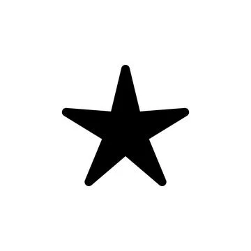 Star Icon vector. rating icon vector. favourite star icon Stock Illustration