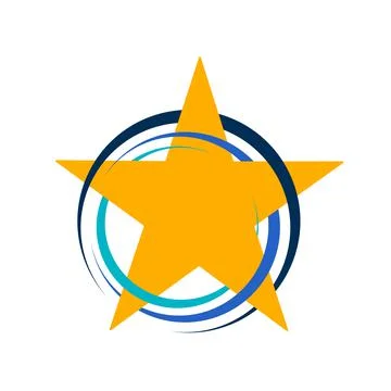 Star icon vector. Trendy flat favorite design. Star web site pictogram, mobil Stock Illustration