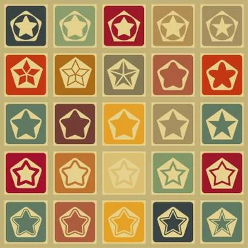 Star icons Stock Illustration