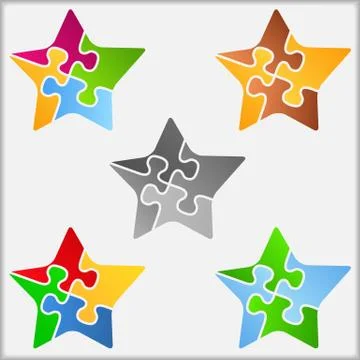 Star Icons Stock Illustration