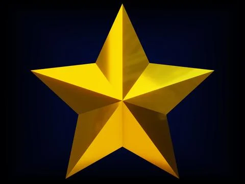 Star isolated icon. Stock Illustration