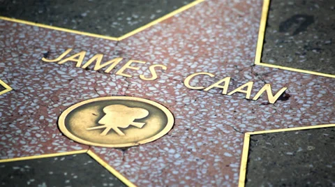 Star James Caan 01 HD Stock Footage 39383216