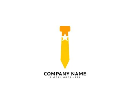 Star Job Logo Design Element Stock Illustration