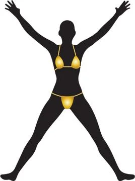 Star Jump Stock Illustration