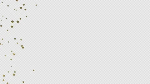 Star Left to Right 4k Alpha 動画素材 142544695